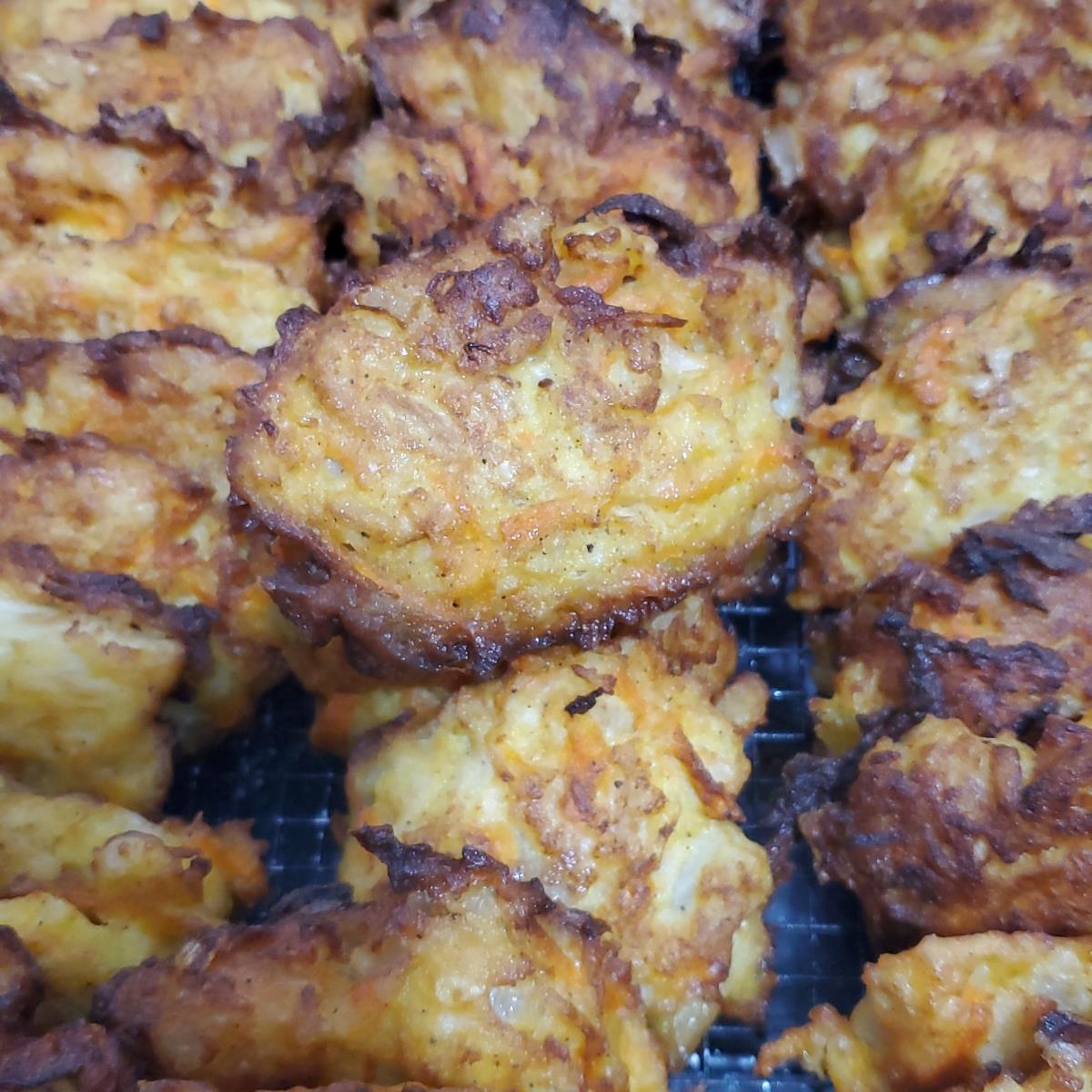 לביבות כרובית וגזר מושלמות 😋😋😋