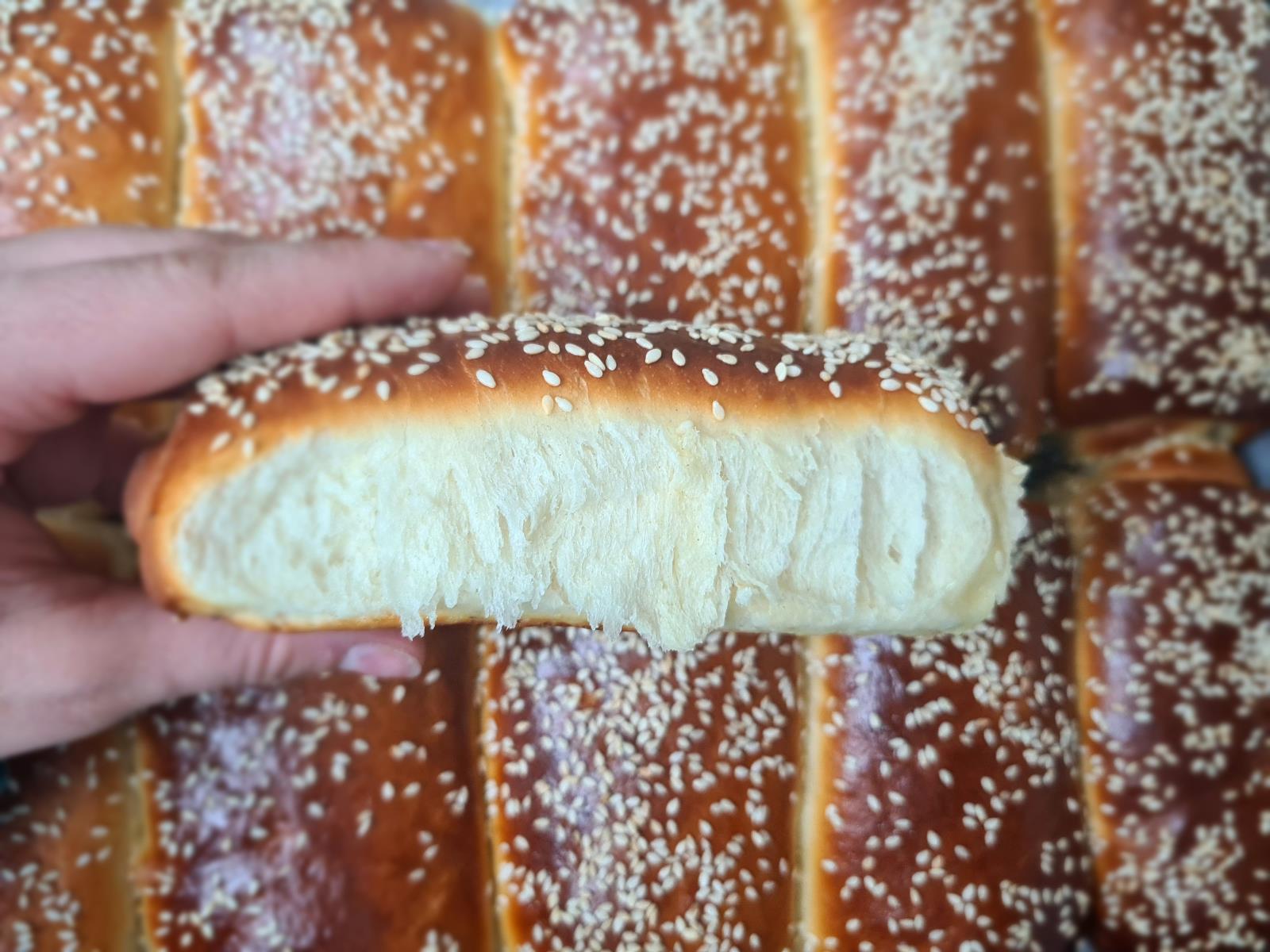 לחמניות עם שוקולד 
