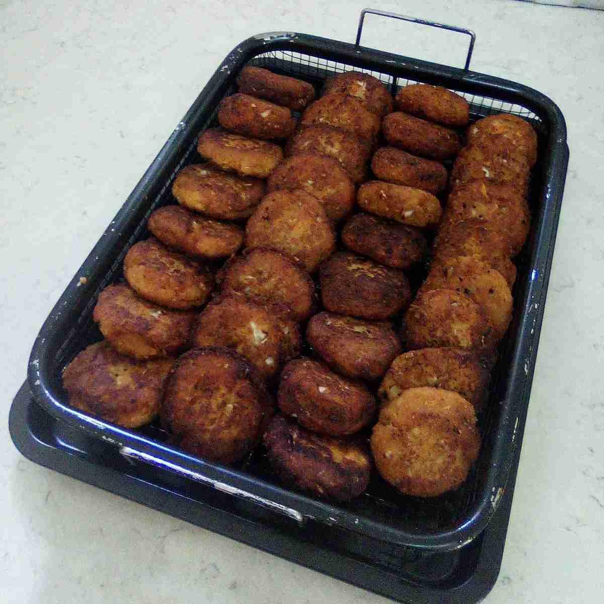 לביבות ירקות.