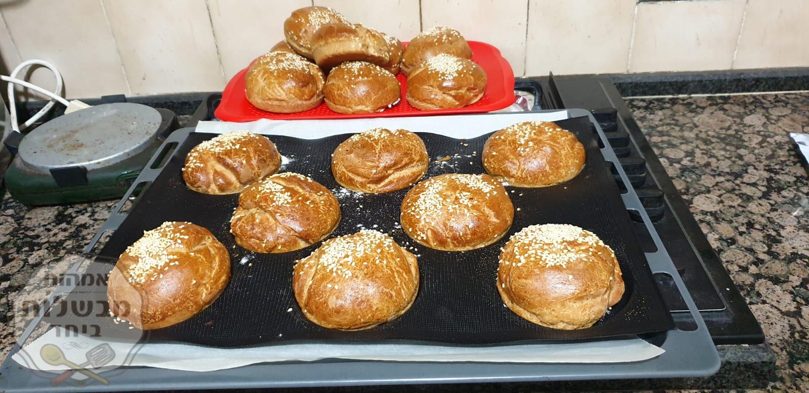 לחמניות מקמח חיטה מלא