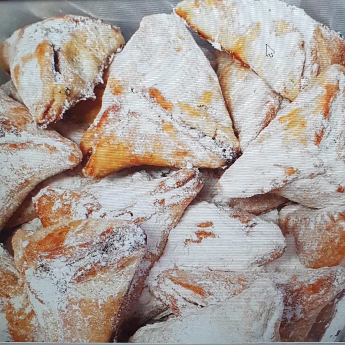 עוגיות אוזני המן במילוי פרג ואגוזי מלך