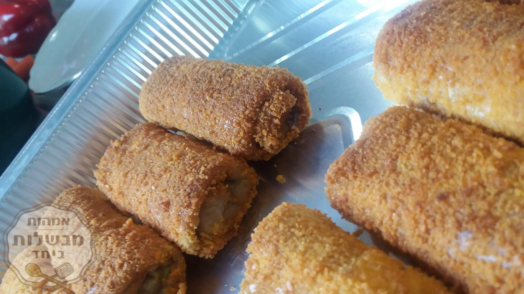 אגרול ממולא בשר 