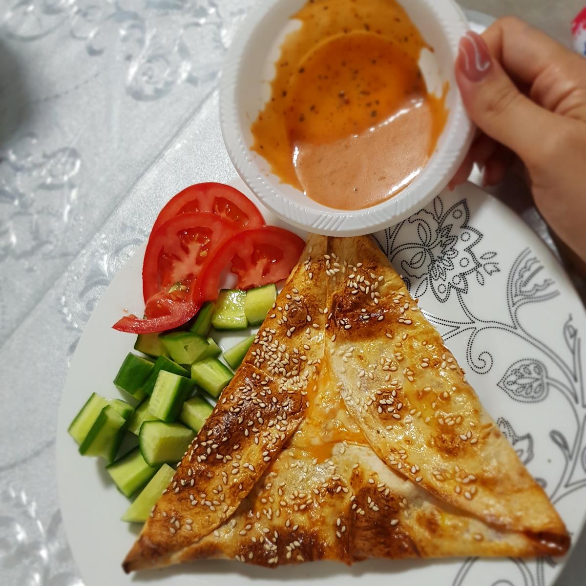 סמבוסק פיצה טורטיה!