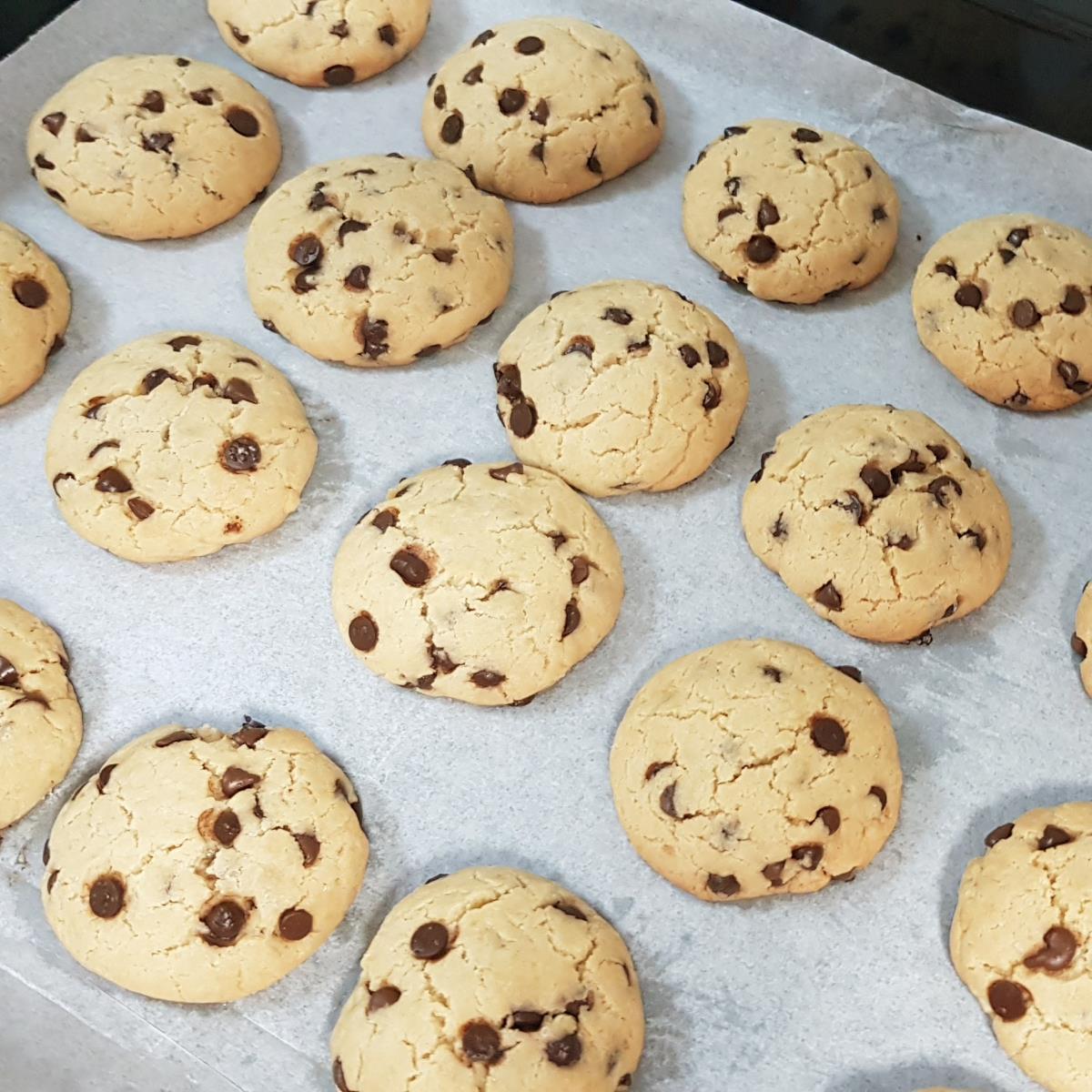 עוגיות שוקולד ציפס🍪☕
