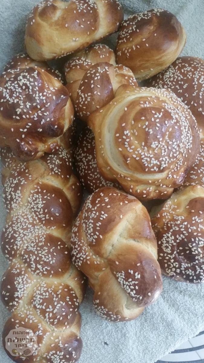 מתכון לחלות/לחמניות רכות וטעימות
