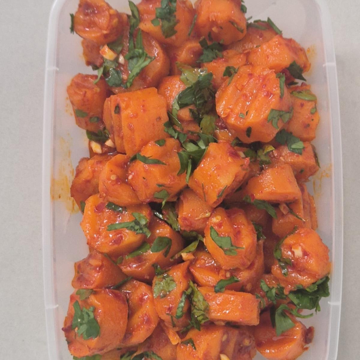 סלט גזר מרוקאי