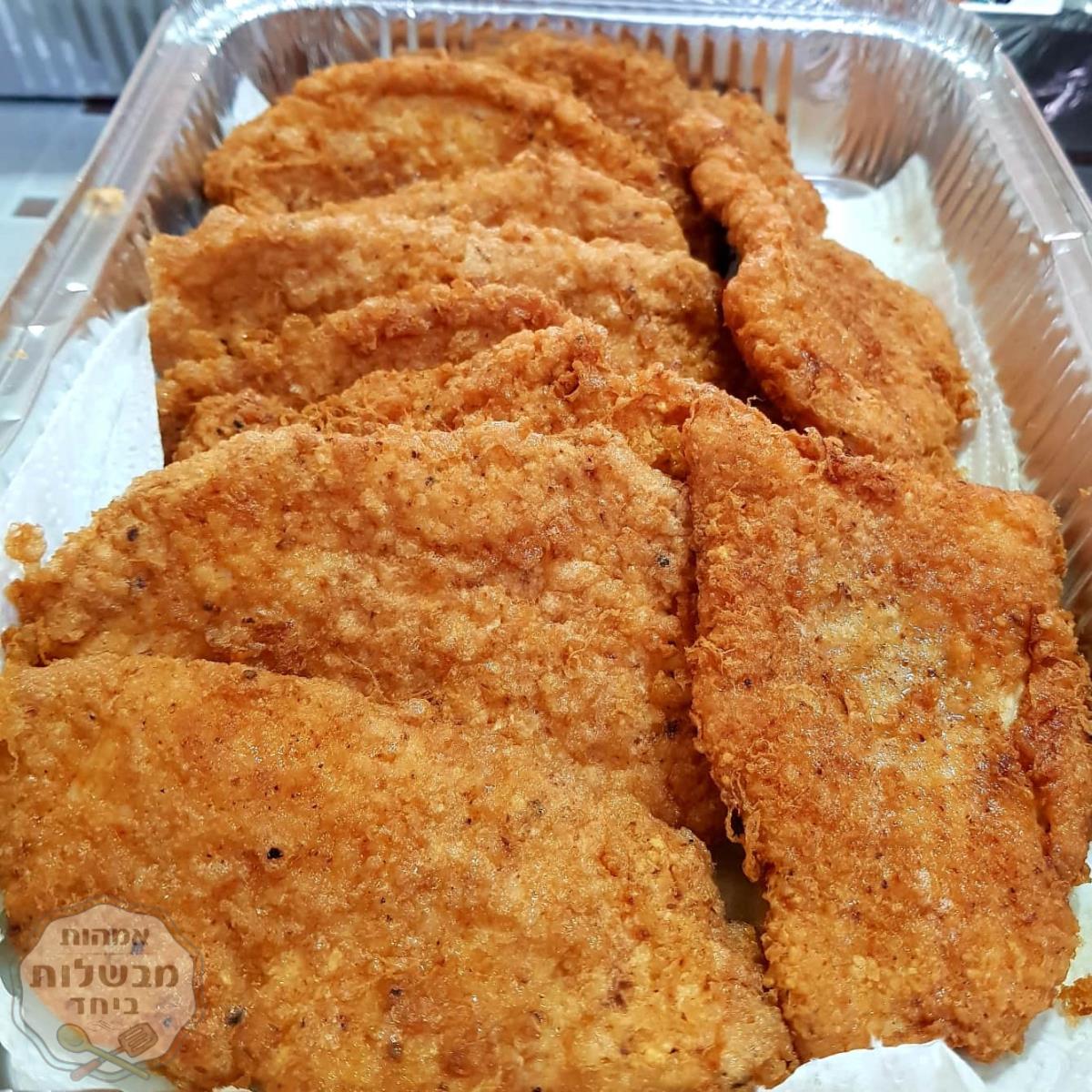 שניצל בקמח מצה 