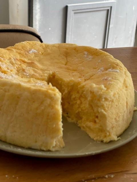 עוגת גבינה אפויה בסיר גחנון