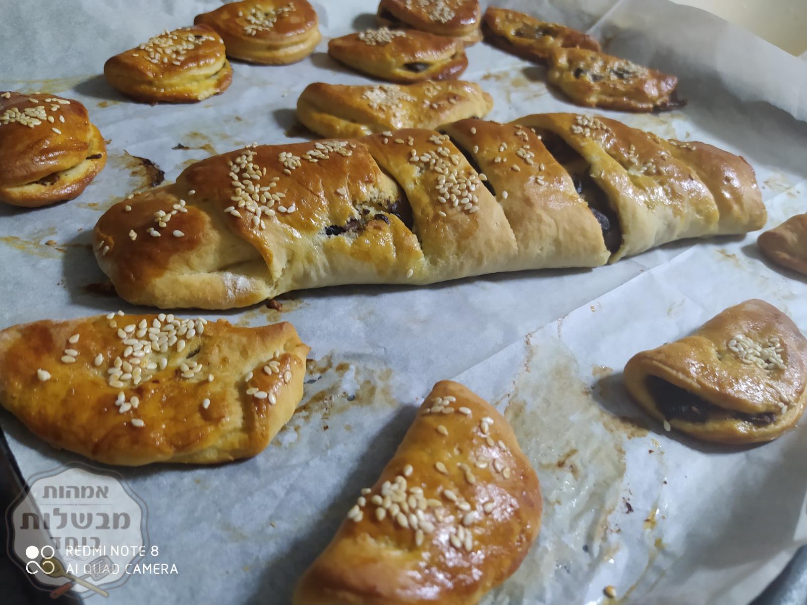כיסונים ממולאים קרם פטריות 