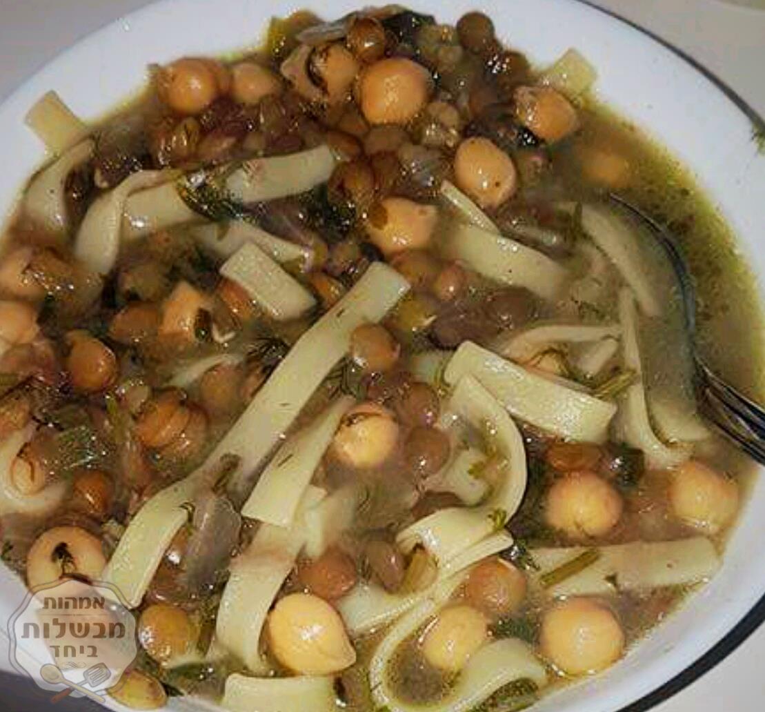 מרק איטריות עם קיטניות/מהפייסבוק