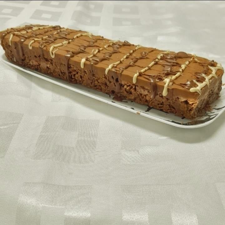 פצפוצי אורז בציפוי לוטוס.