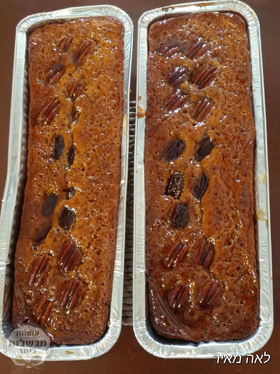עוגת מייפל ואגוזים מפנקת של דודה איריס 