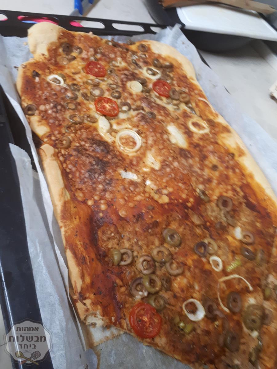פיצה ביתית 