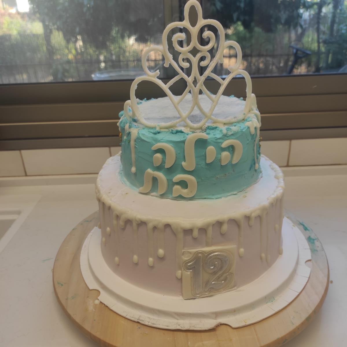 עוגת שוקולד מעוצבת
