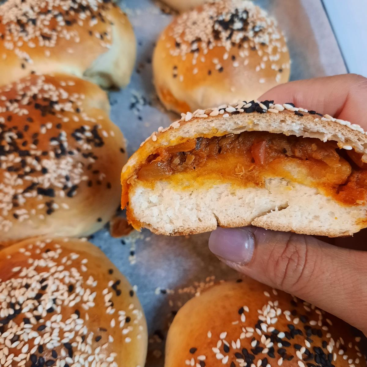 לחמניות טונה