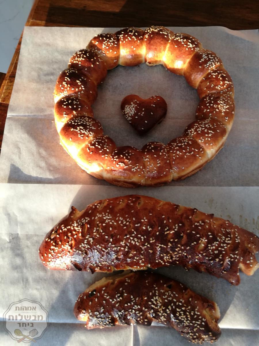 לחמניות מתוקות עם צימוקים 