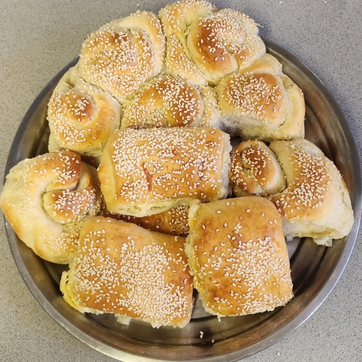 קובניות חמאה
מאפה חמאה וגבינה