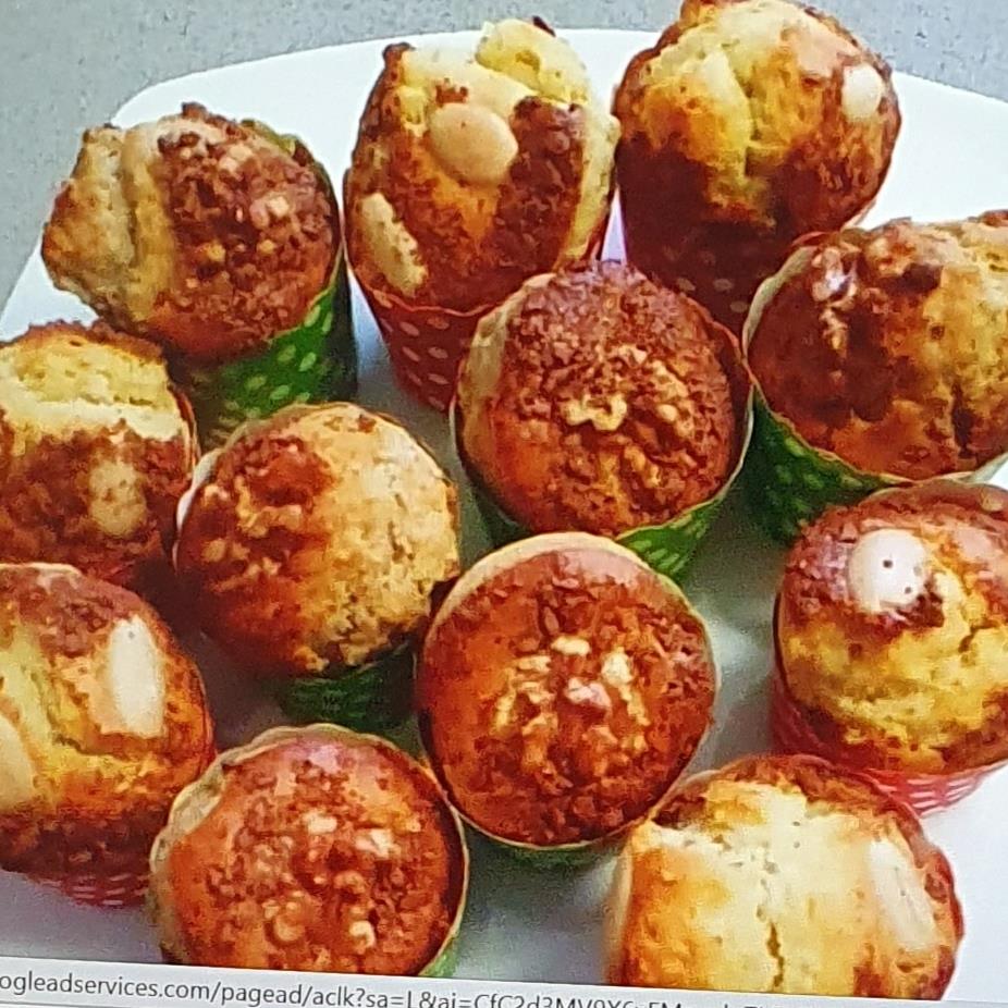 מאפינס אגוזים/שקדים