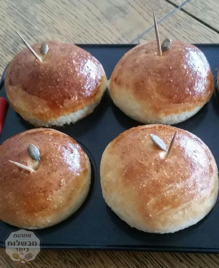 לחמניות בצורת תפוח משגעות 