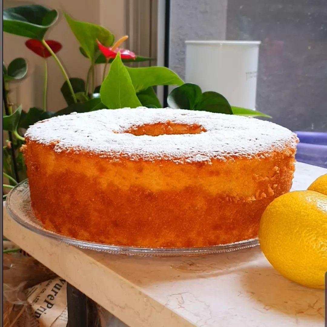 עוגת לימון וניל בחושה🔥❤🍋