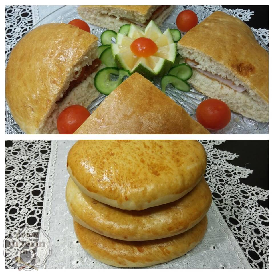 פיתות אפויות בתנור