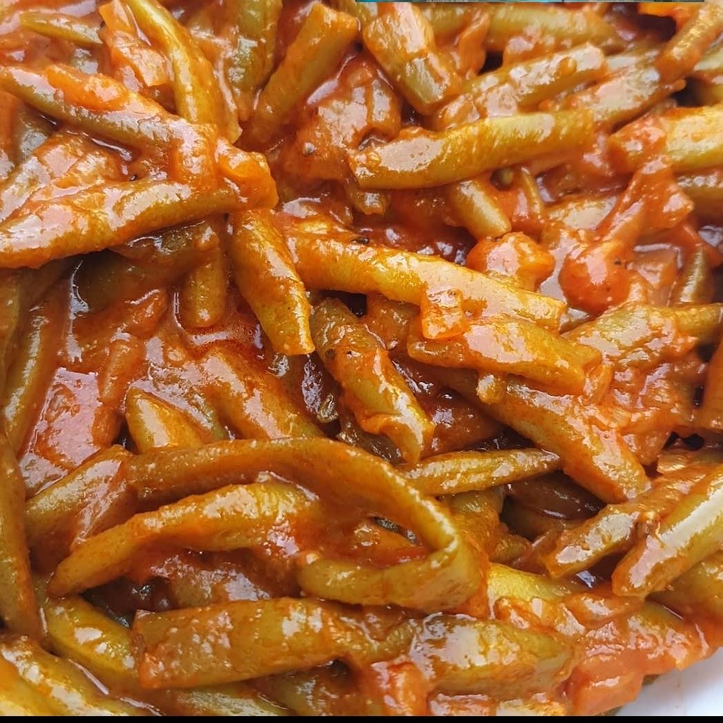 שעועית ירוקה ברוטב עגבניות 🔥