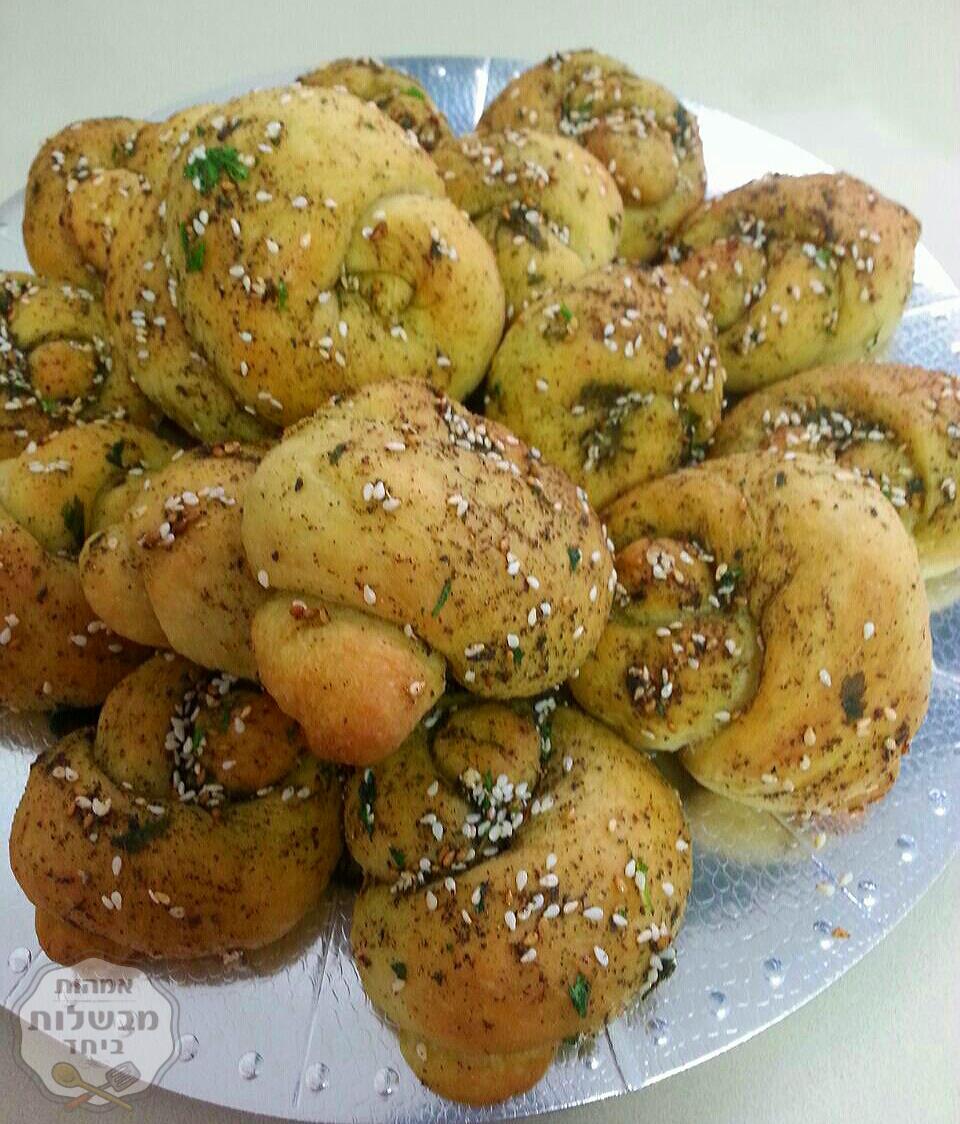 לחמניות שום וזעתר מושלמותתתת