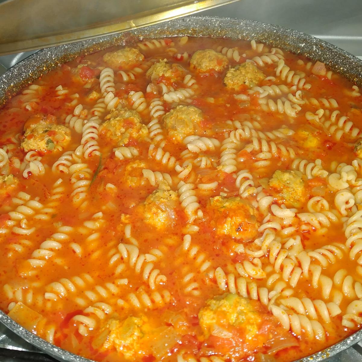 קציצות עוף ופסטה 🍝