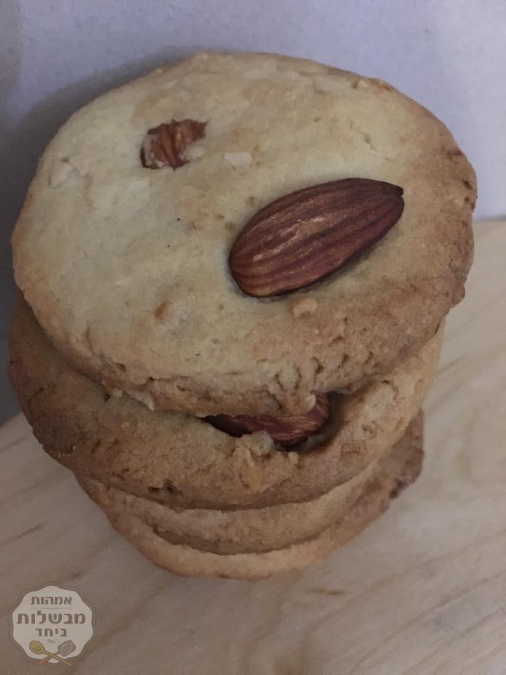 עוגיות שקדים וחמאה 