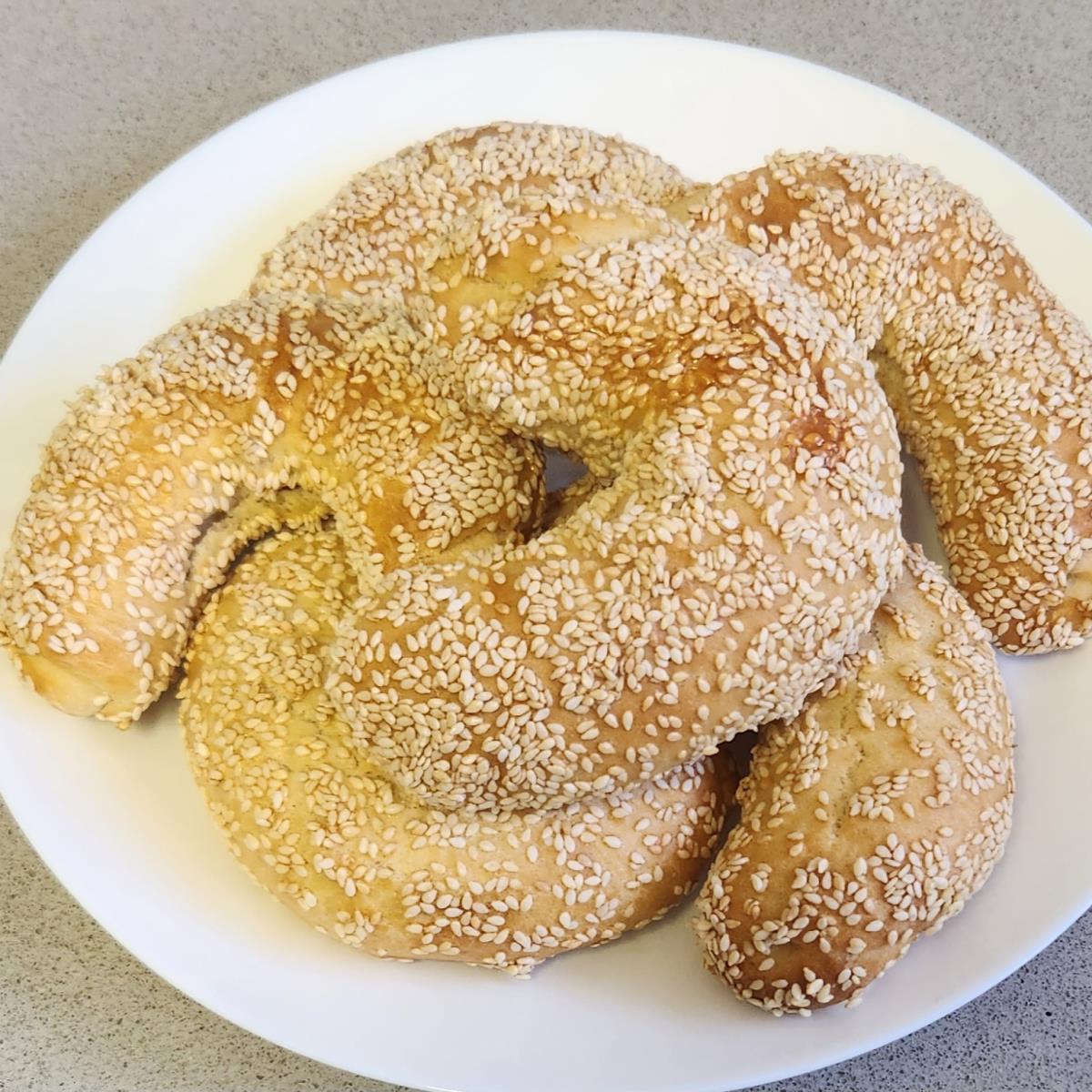 לחמניות ביגלה 
בצורת סהרונים