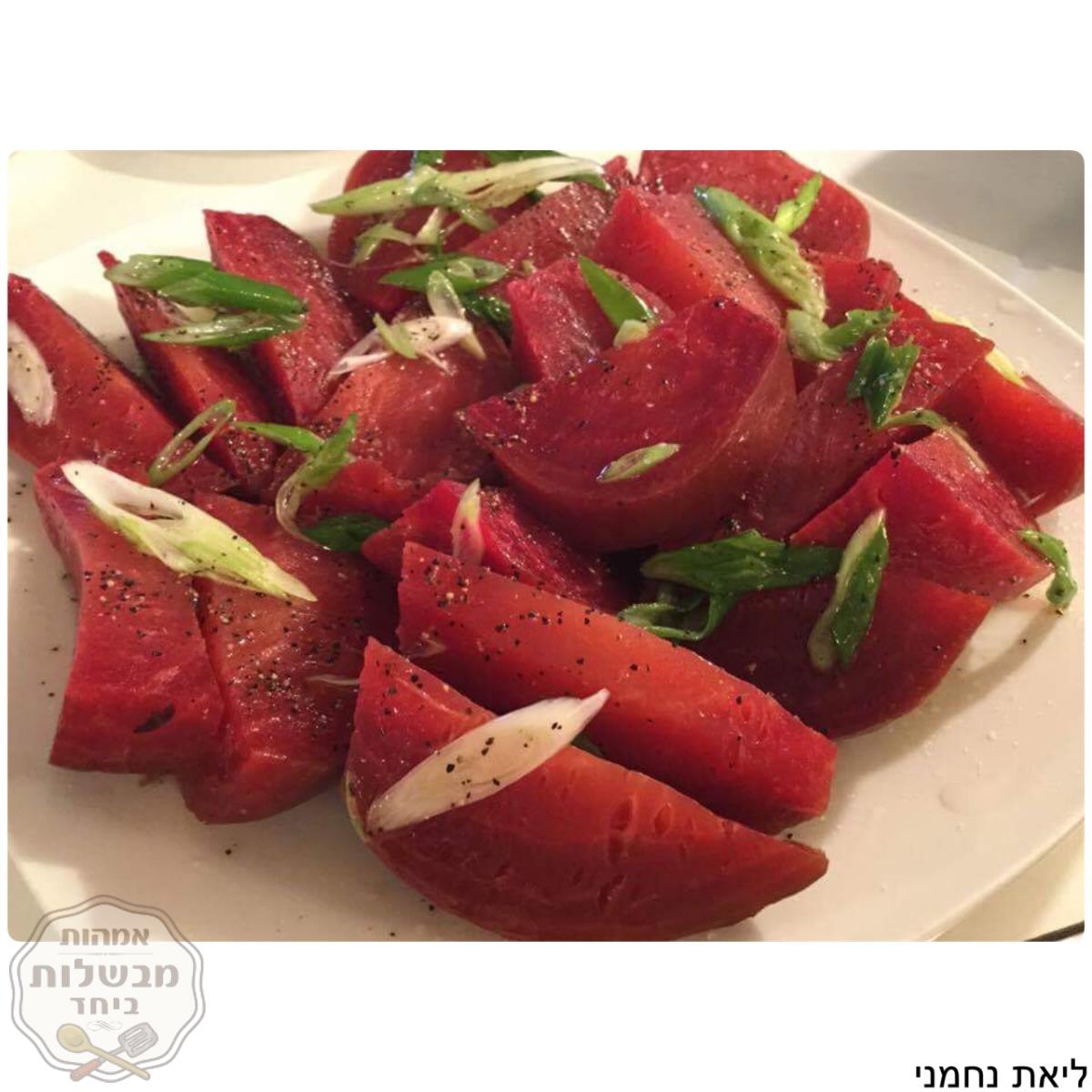 סלט סלק אדום משגע