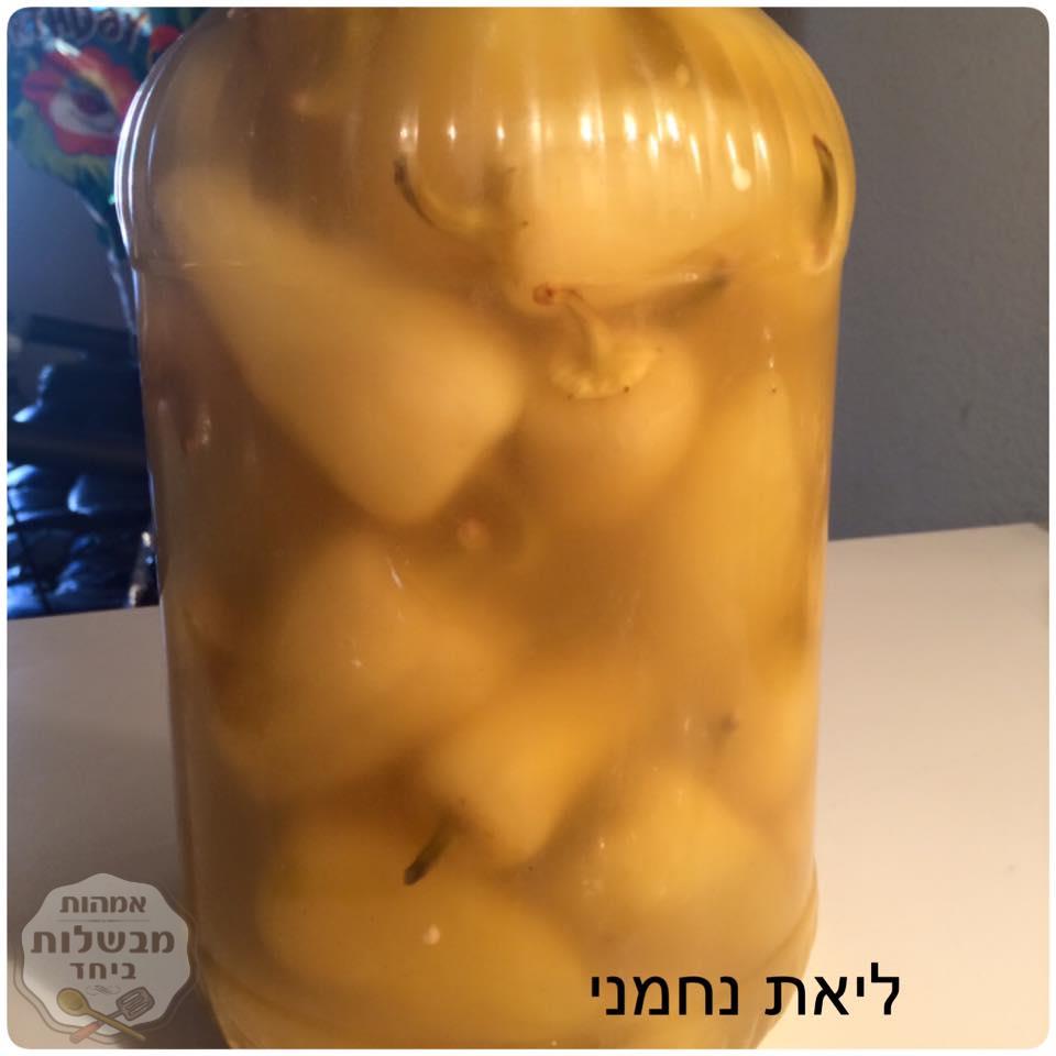 פלפלים חריפים מוחמצים