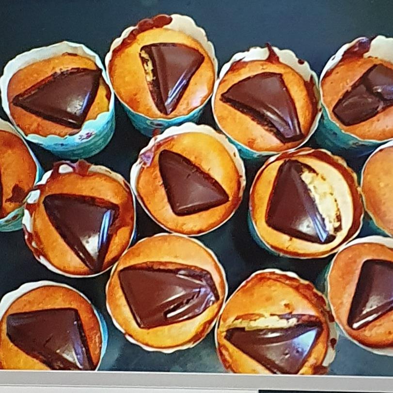 מאפינס גבינה ושוקולד