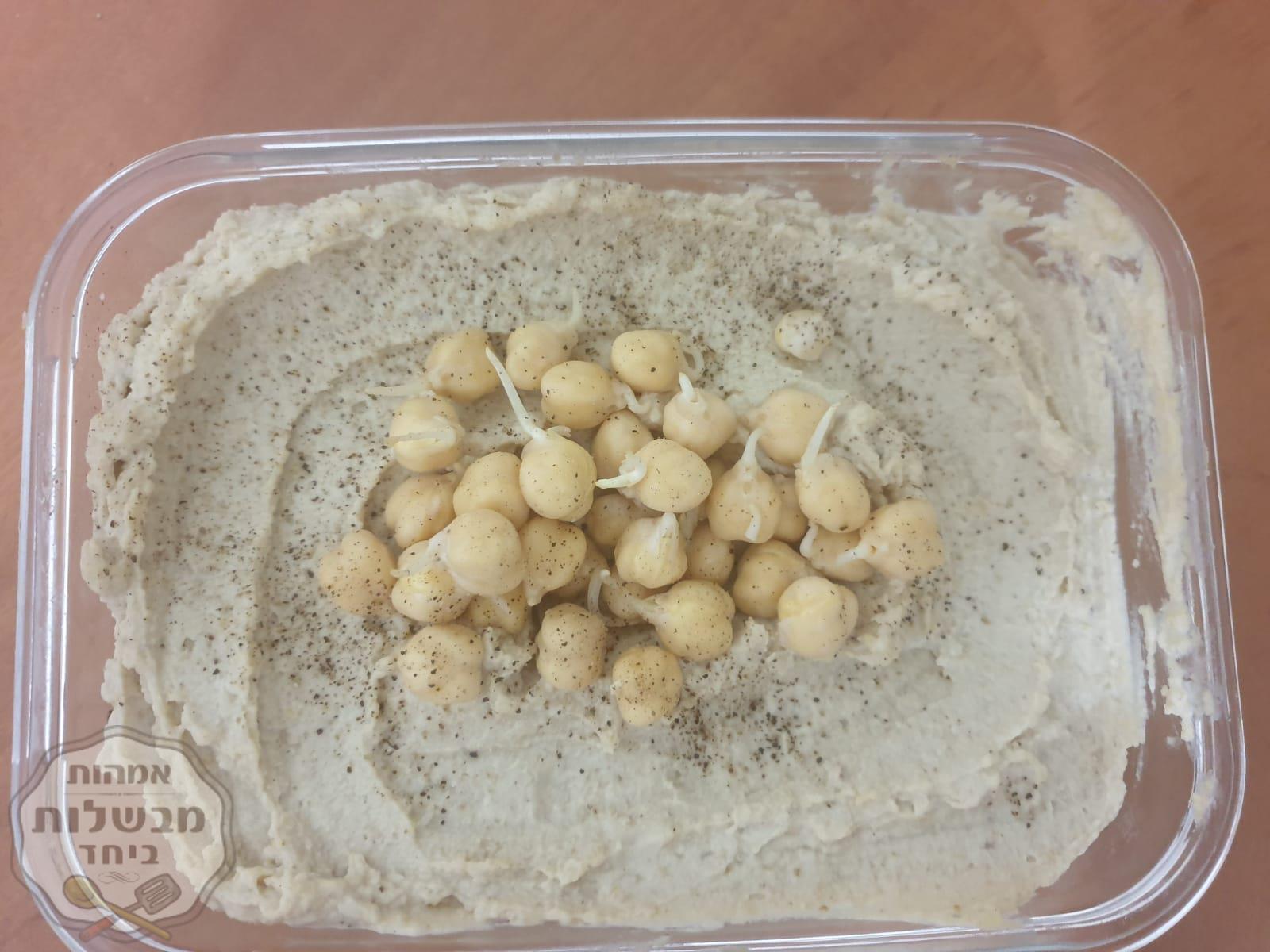 חומוס ביתי טעים מאוד!