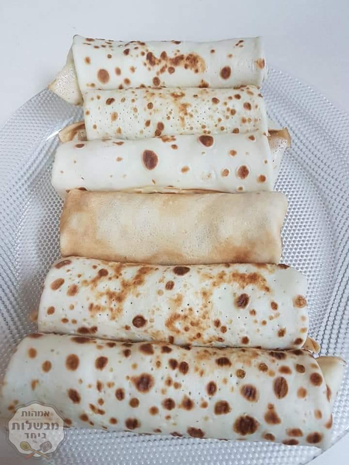 בלינצ'ס במילוי פטריות