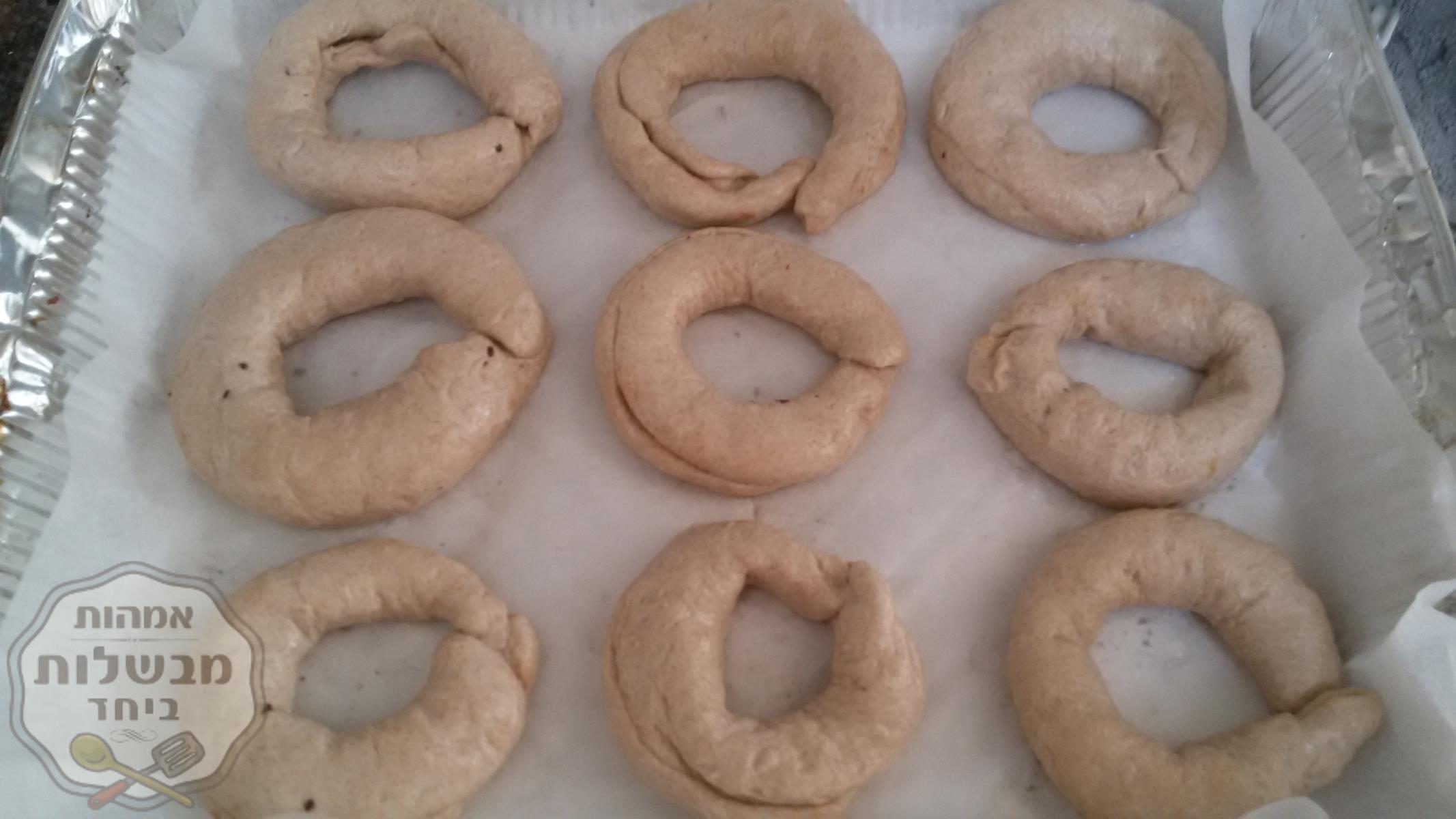 בייגל שוקולד ולוטוס