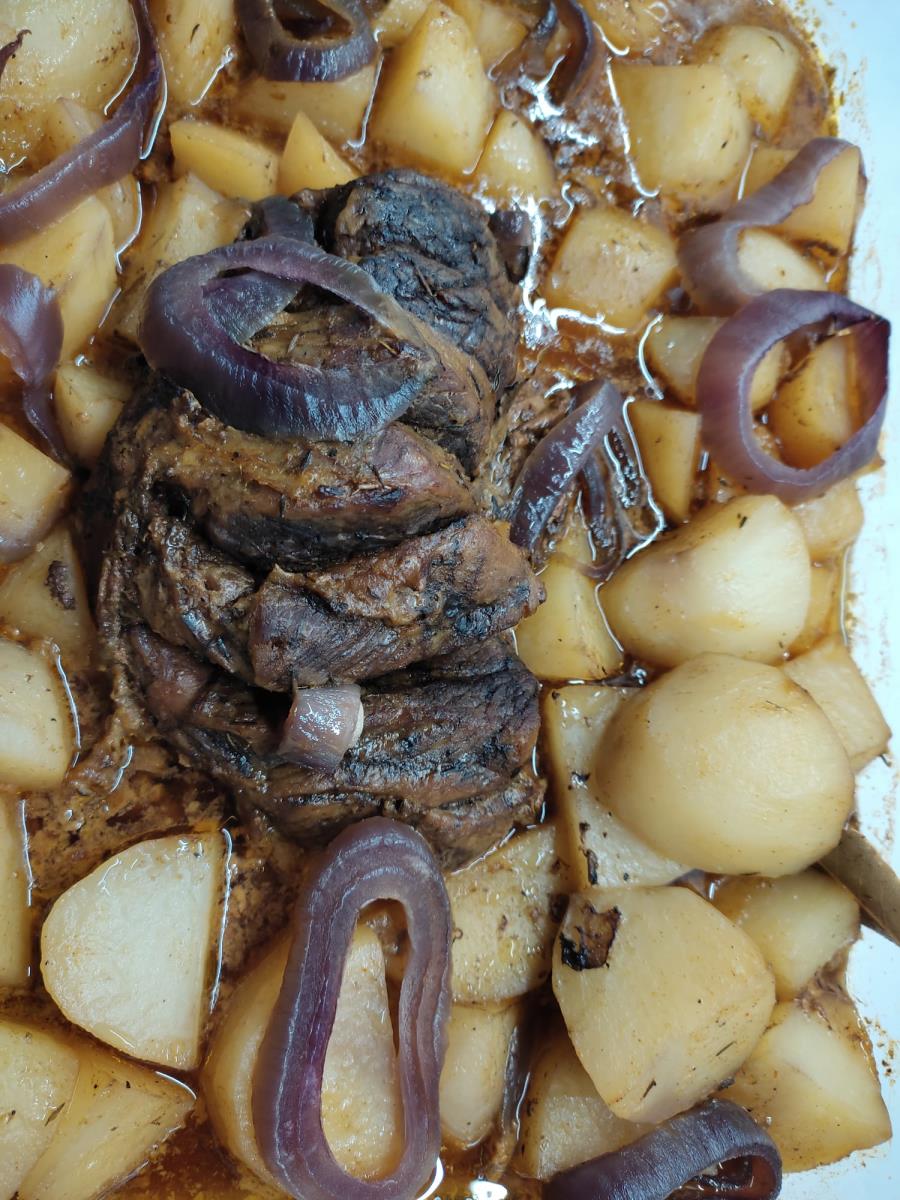 צלי מספר 5 עם תפוחי אדמה