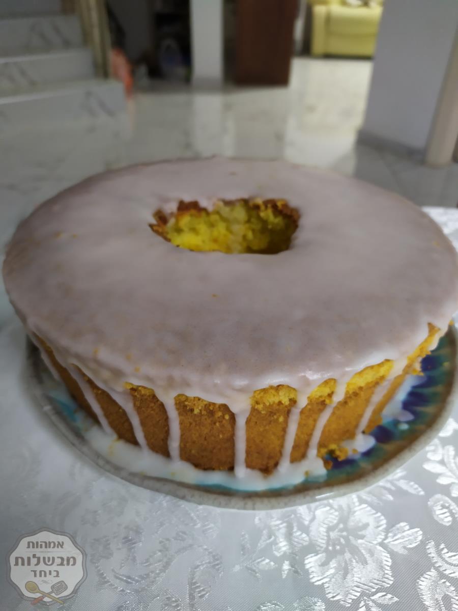 עוגת תפוזים עם שקדים 