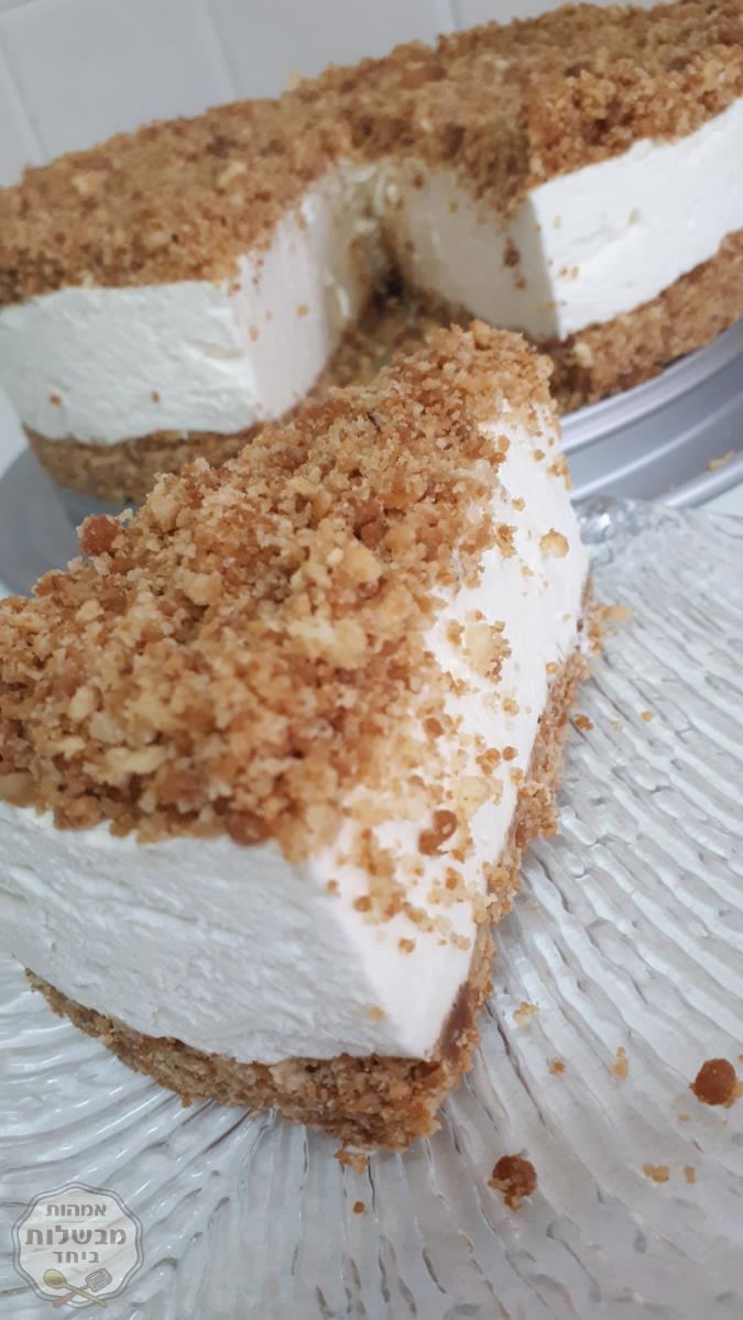 עוגת גבינה פרורים מהממתתת 😍