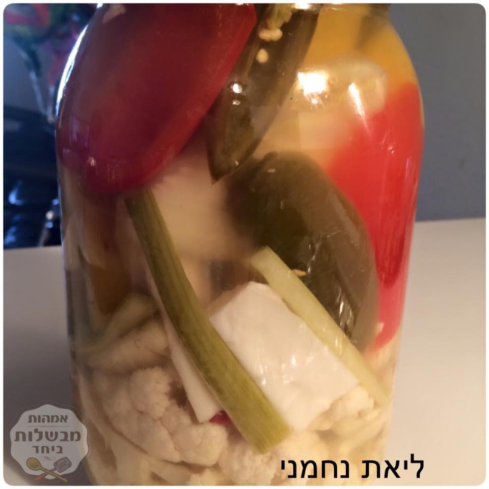 תערובת חמוצים משגעת ! 