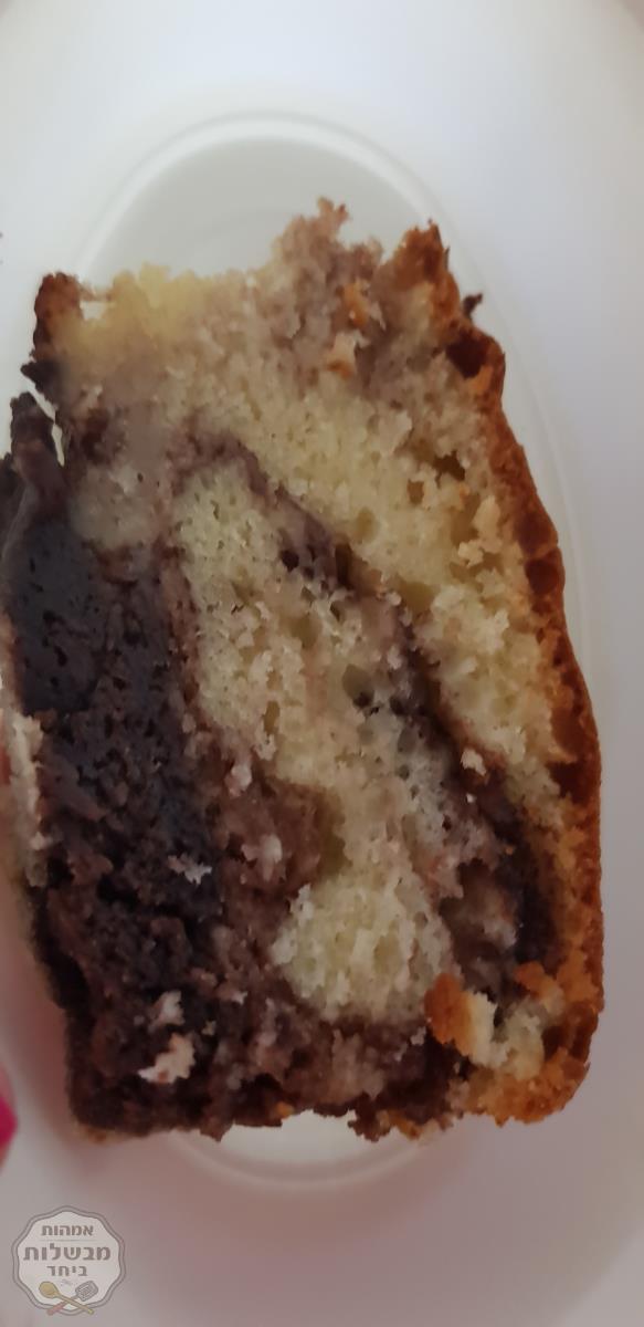 עוגת שוקולד עם ממרח שוקולד