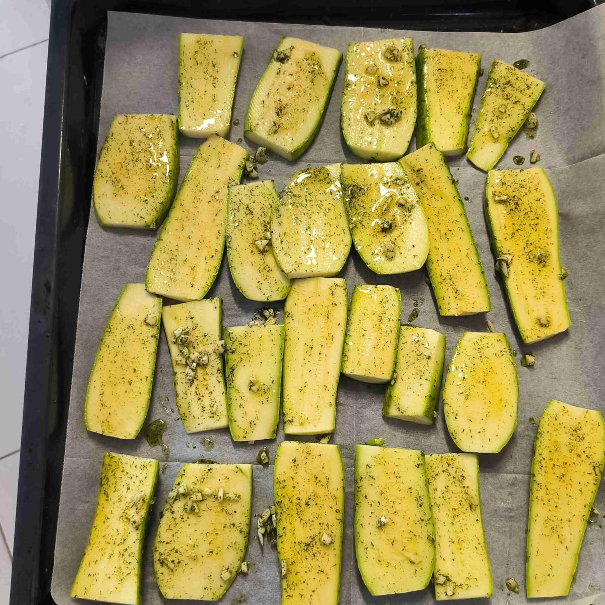 קישואים אפויים בתיבול מנצח