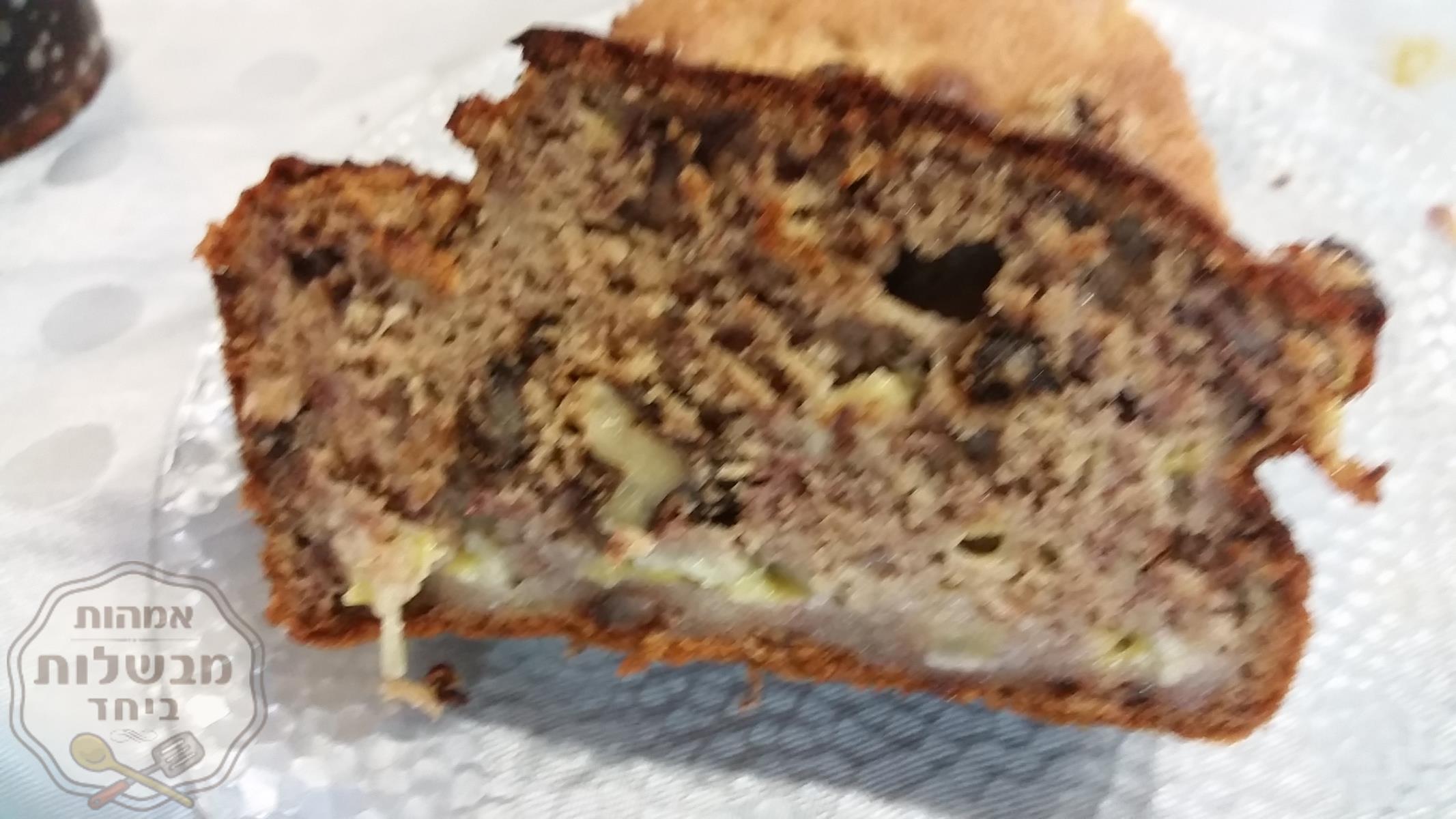 עוגת בננה בריאה