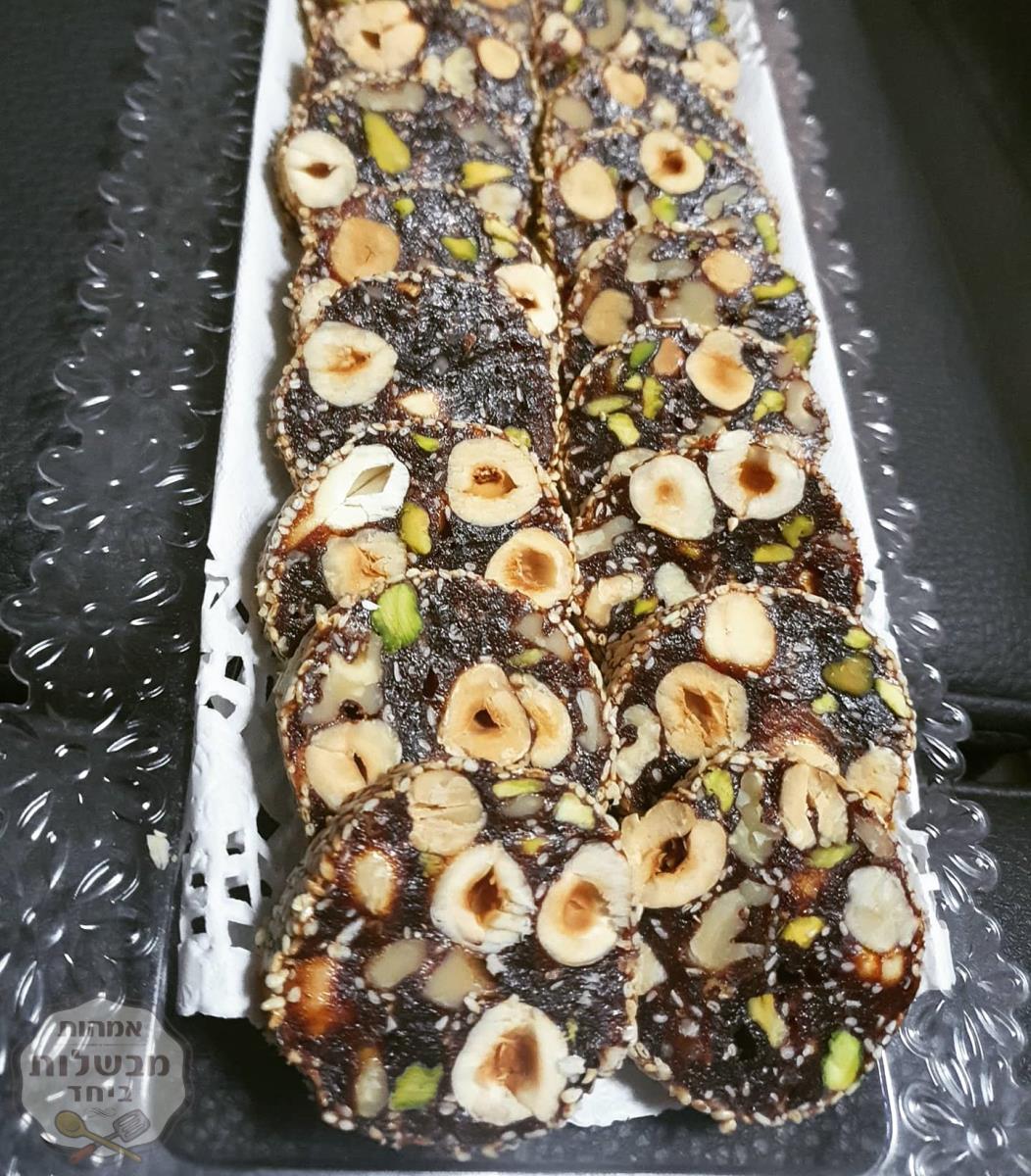 רול תמרים ואגוזים- ממתק בריאות😍😋