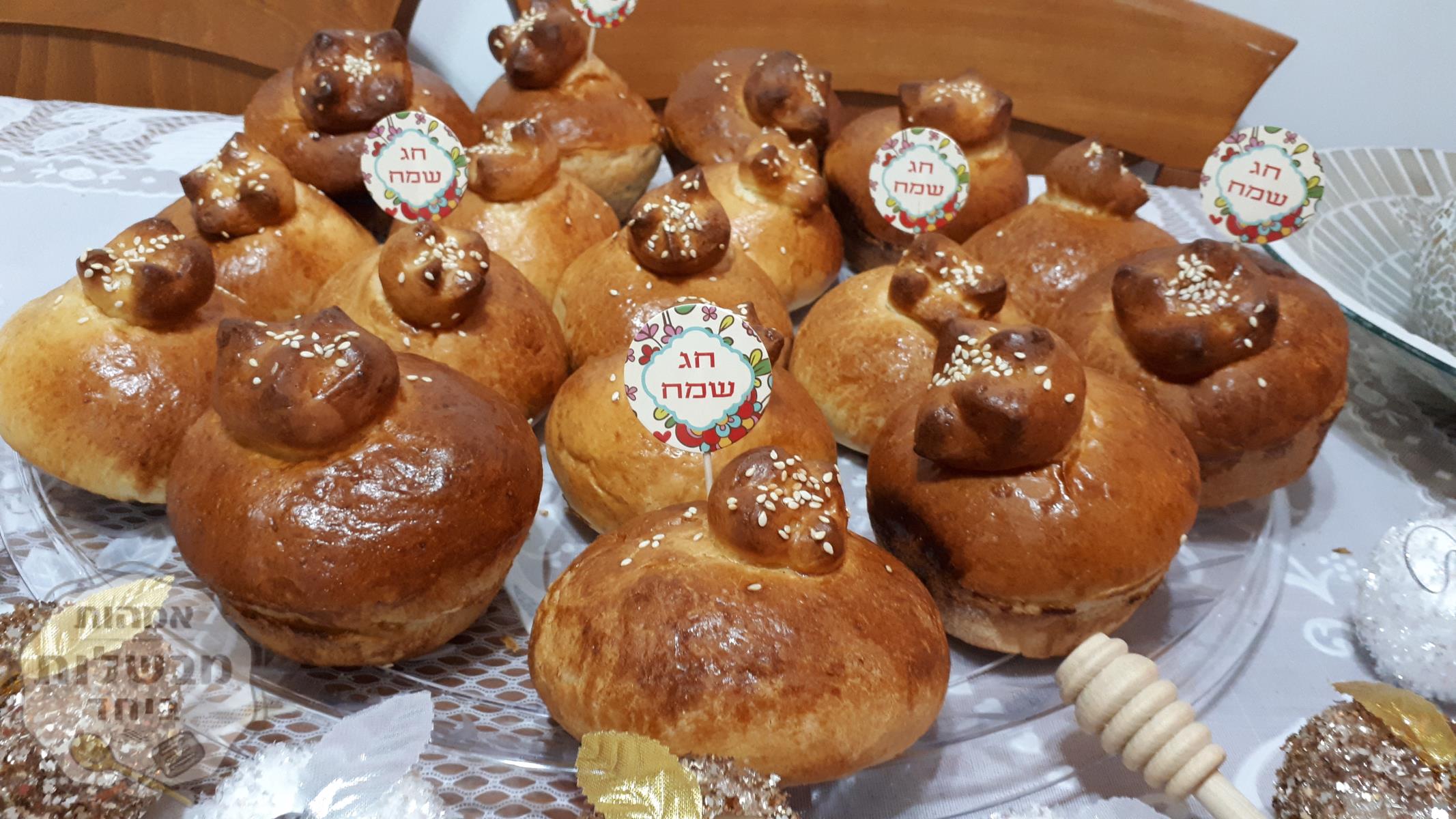 לחמניות רימון רכות וטעימות