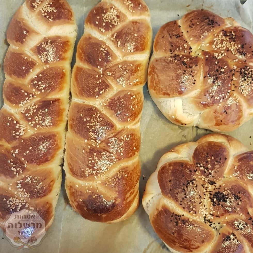 חלות ולחמניות לכבוד שבת קודש