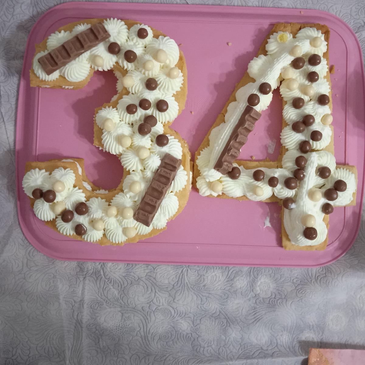 עוגת מספרים 