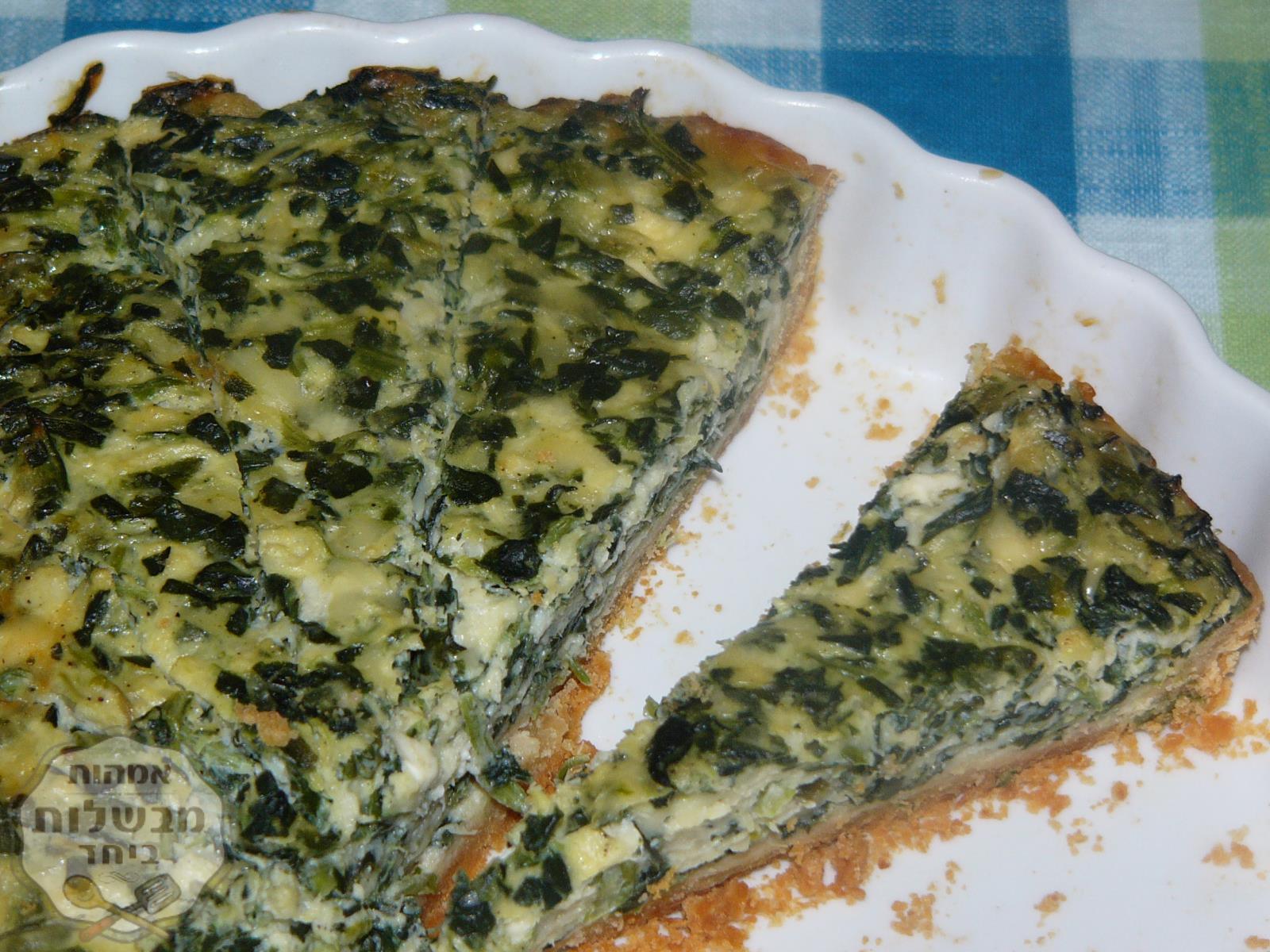 קיש תרד, כרובית וגבינות