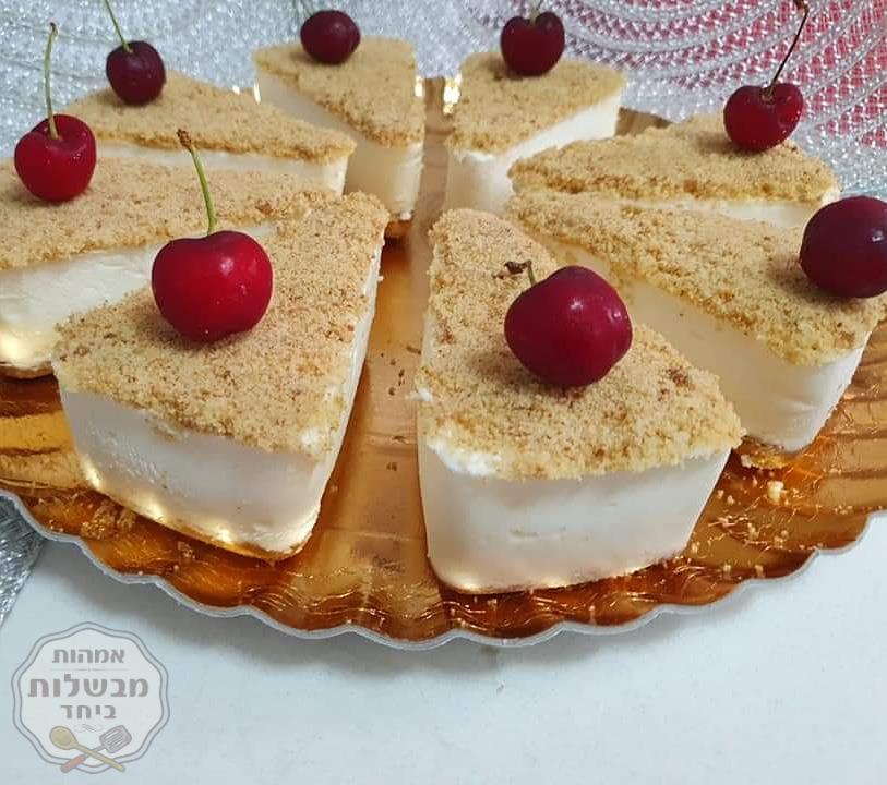 עוגת גבינה קרה אישיות משגעת