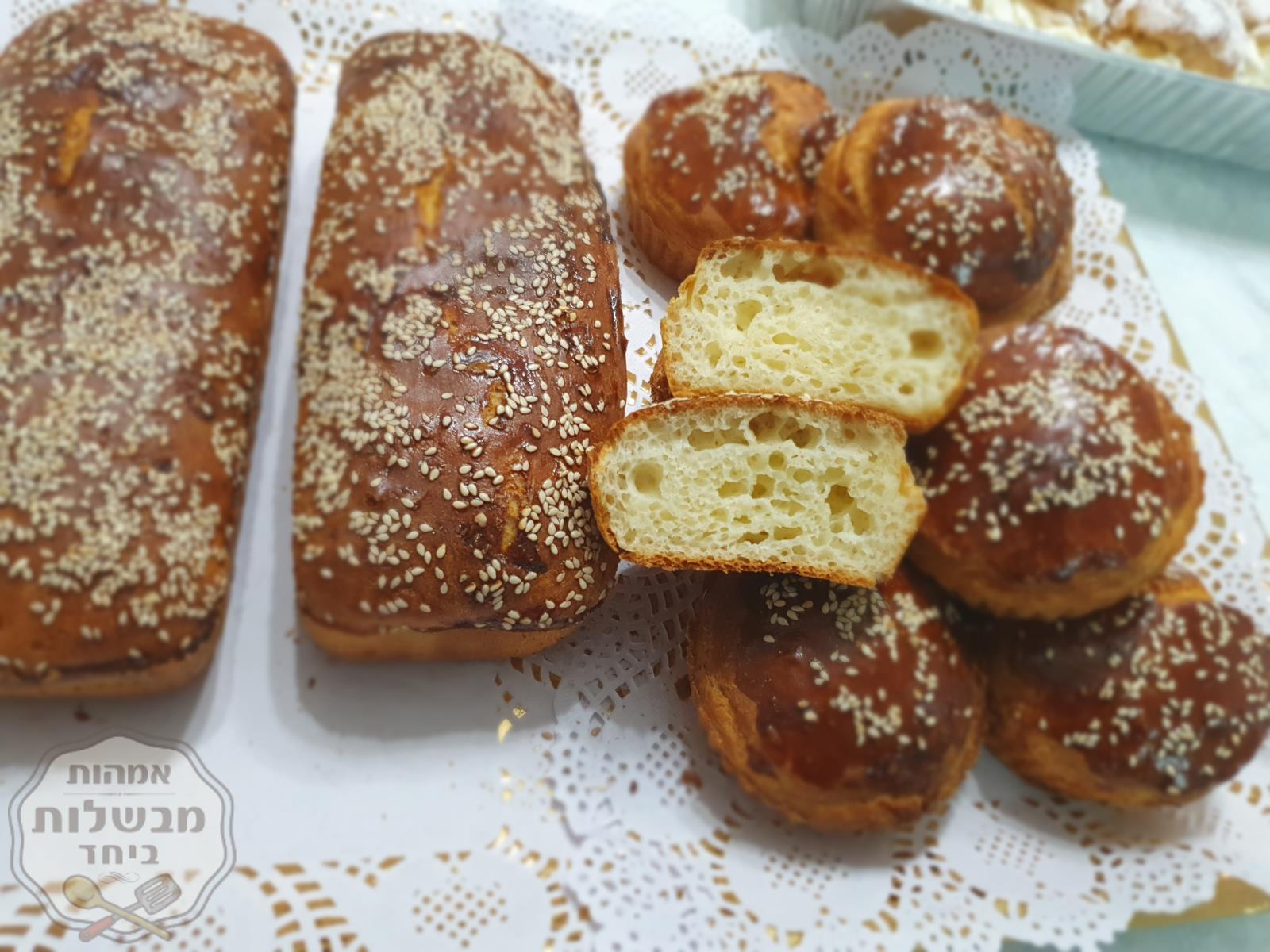 לחמניות וחלות רכות ואווריריות כשרות לפסח🤩